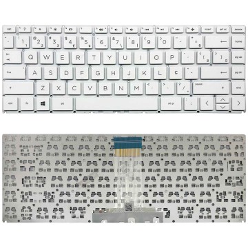 Teclado Para HP Pavilion X360 240 245 246 Serie g6 - Branco