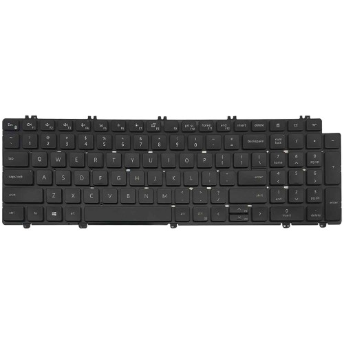 Teclado para Notebook Dell DLM20F9 NSK-QZ0BW NSK-QZABW 01 US