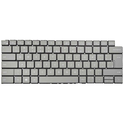 Teclado Para DELL Inspiron 14 7440 P187G P187G001 Cinza