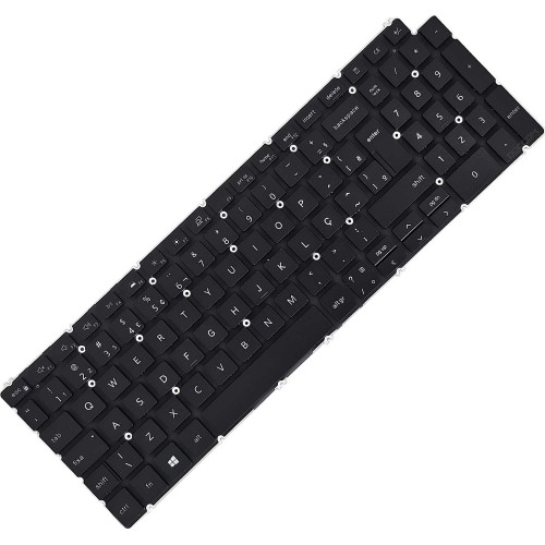 Teclado Para Dell Inspiron 15 5501 5502 5508 5509 Preto LED