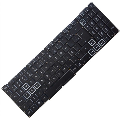 Teclado Para Acer Nitro AN517-41 AN515-45-R21A - Versão RGB