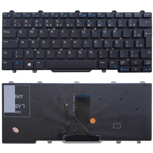 Teclado Para Dell Latitude 3340 3350 5470 5480 - Sem Point