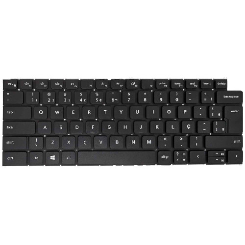 Teclado para Dell 490.0MY07.0D1B, 490.0MY07.0L1B | BR, Preto