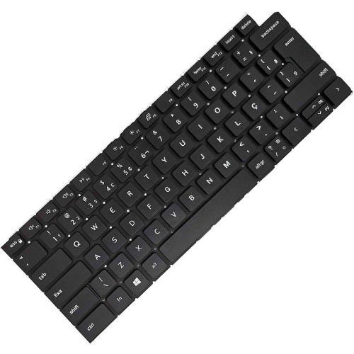 Teclado para Dell 490.0MY07.0D1B, 490.0MY07.0L1B | BR, Preto