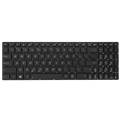 Teclado para Asus N550, N550L, N550LF | US, Preto com Backlight Branco