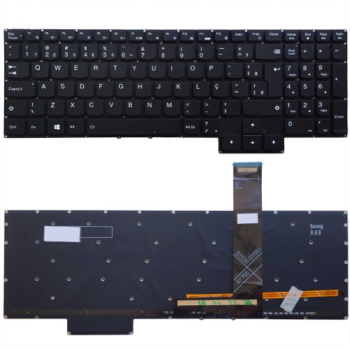 Teclado Para Lenovo IdeaPad Gaming 3 15IMH05 82CG Backlit