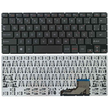 Teclado para Positivo Duo C4128A-1, C4128B-3, C4128C | BR, Cinza