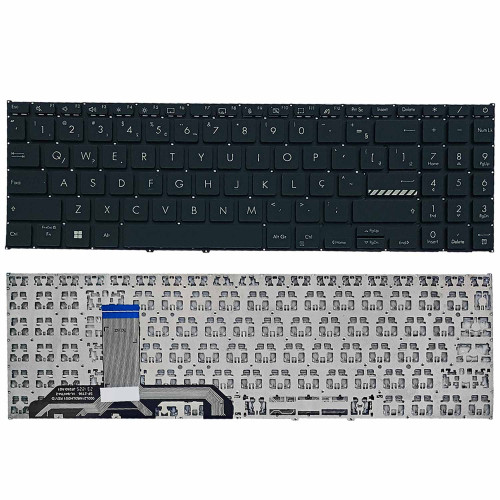 Teclado para Asus VivoBook 16X X1603, X1603Z, X1603ZA | BR, Preto