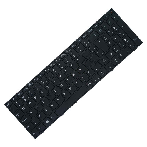 Teclado para Lenovo IdeaPad V6386A-US, V155420AS1-US | BR, Preto com Frame