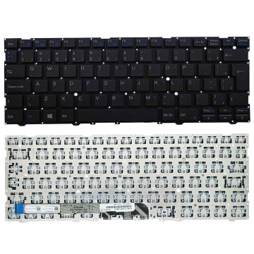 Teclado para Positivo Master N4340, NL40CU, NL41CU | BR, Preto