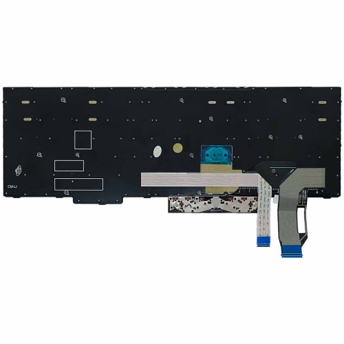 Teclado para Lenovo ThinkPad P52, P53, P53S, P72, P73 | BR, Preto com Frame, Pointing Stick
