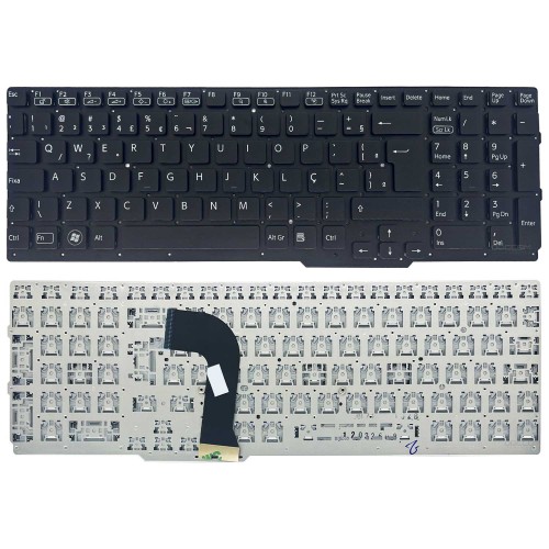 Teclado Para Notebook Sony Vaio SVS15115FBB SVS15125CBB Abnt