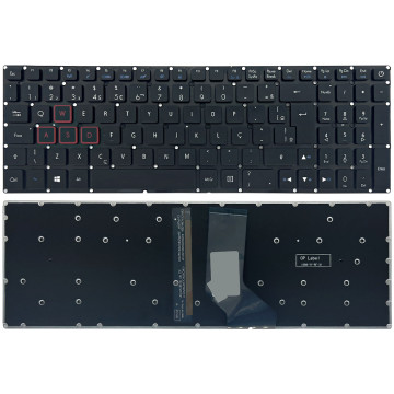 Teclado Para Acer Aspire VX5-591 VX5-591G VX5-793 ABNT