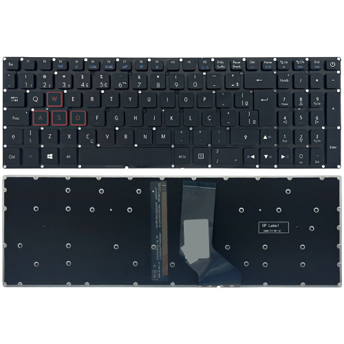 Teclado Para Acer Aspire VX5-591 VX5-591G VX5-793 ABNT Teclado Para Acer Aspire VX5-591 VX5-591G VX5-793 ABNT