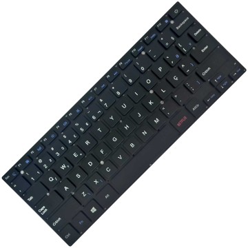 Teclado Para Multilaser Legacy Pc250 Pc260 Pc310 PC312 Ml-sh06 Wifi F2