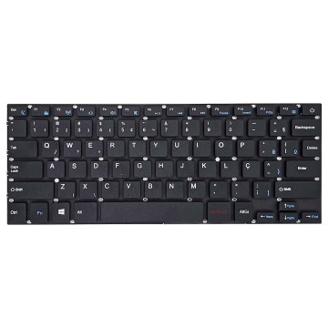 Teclado Para Multilaser Legacy Pc250 Pc260 Pc310 PC312 Ml-sh06 Wifi F2