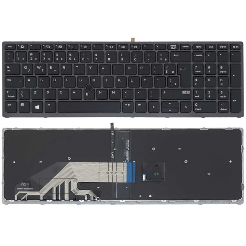 Teclado Para Notebook HP Zbook 15 G3, 15 G4 - 17 G3, 17 G4