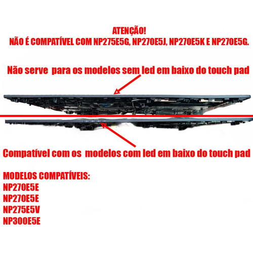 Teclado Palmrest Topcover Para Samsung Ativ Book 2 BA75-04641B