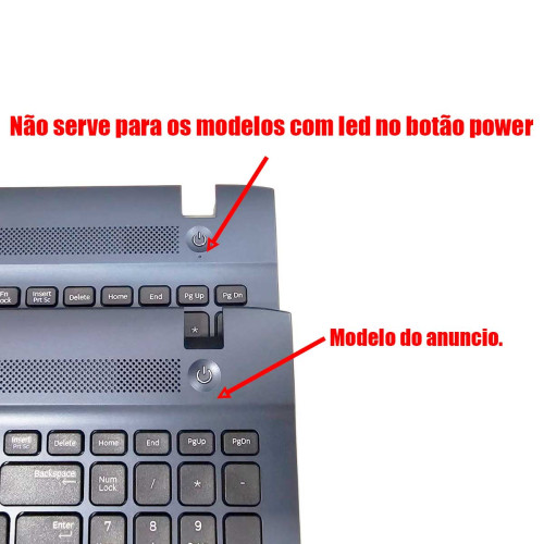 Teclado Palmrest Topcover Para Samsung Ativ Book 2 BA75-04641B