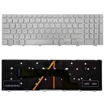 Teclado Para Dell Inspiron 15 7537 P36f001 Retroiluminado US