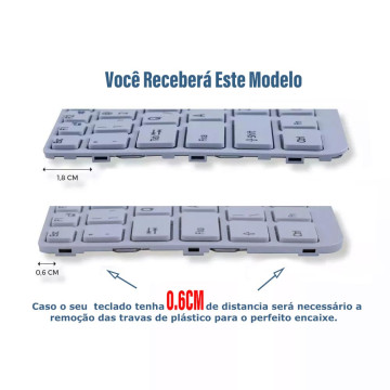 Teclado Para Notebook Sony Vaio Sve141100c Branco Layout Us
