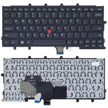 Teclado para Lenovo ThinkPad X230S, 0C43982, CS13XBL-84PA com TrackPoint | US, Preto
