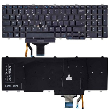 Teclado Para Notebook Dell Latitude E5580 MP-13p3 Layout US