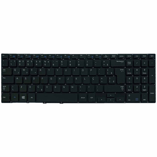 Teclado para Samsung ATIV Book 4 NP450R5E NP450R5V NP470R5E | BR, Preto