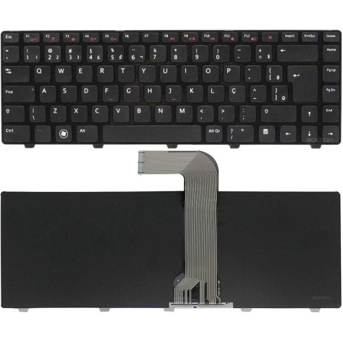 Teclado Dell Xps 15 L502x X501l Nsk-dx0bq-1b Aer01600050 Br