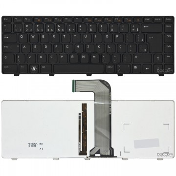 Teclado Para Notebook Dell V119525BK1 X38K3 Retroiluminado