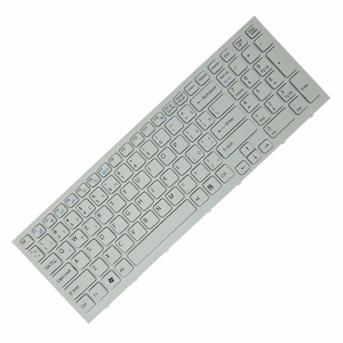 Teclado Compatível Sony vaio VPCEB11FM VPCEB11FM/BI Branco Teclado Compatível Sony vaio VPCEB11FM VPCEB11FM/BI Branco