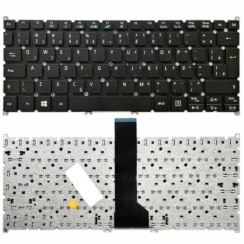 Teclado P/ Acer V3-331 V3-371 V3-372 V3-372t V5-122 Com Ç