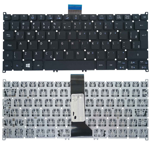 Teclado P Acer E11 E3-111 E3-112 E3-112m V13 V3-112p Com Ç Teclado P Acer E11 E3-111 E3-112 E3-112m V13 V3-112p Com Ç