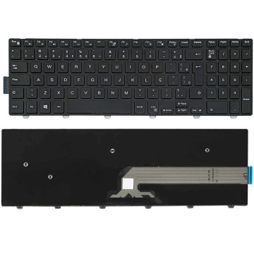 Teclado Dell Inspiron I15-5547-a10 A20 A30 3542 Nsk-lr0bc 1b