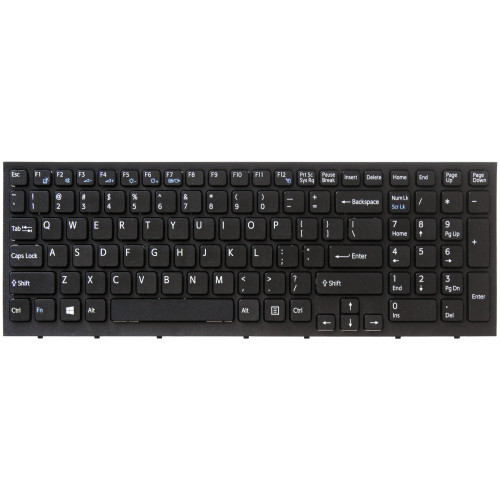 Teclado Compatível Sony VPCEB11FM VPCEB11FM/BI Layout UK Teclado Compatível Sony VPCEB11FM VPCEB11FM/BI Layout UK