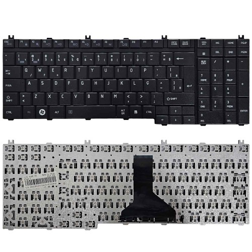 Teclado Para Notebook Toshiba Qosmio F60 F750 G50 X300 X500  