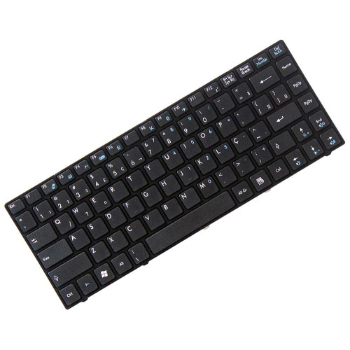 Teclado P/ Notebook Msi U270 Ms1245 Ms-1245 V111822ak1