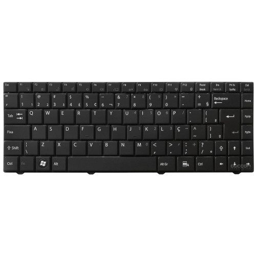 Teclado para Positivo SIM+ 7450, 7680, 7690, 7880 | Preto BR