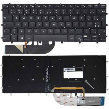 Teclado para Dell Inspiron DLM14L2, DLM14L28PAJ442 - com LED