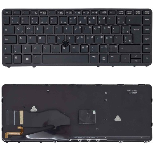 Teclado Para Notebook HP Elitebook 755 840 850 Serie G1 G2 