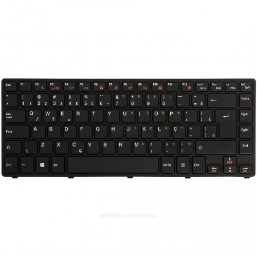 Teclado Para Notebook Login Avell Compal Pk130lj1b30 