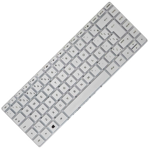 Teclado Para Notebook Hp 14-v061br 14-v062br Branco Br Com Ç
