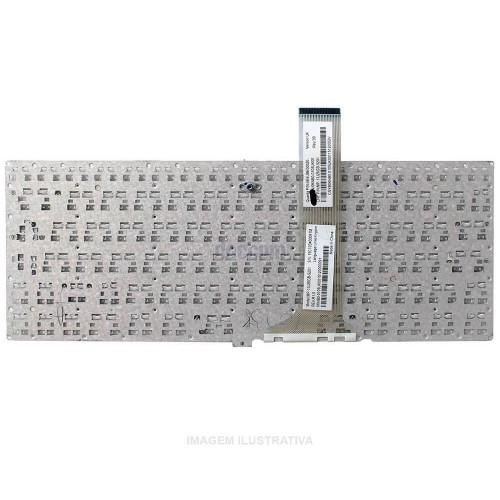Teclado Para Notebook Asus Vivobook X102 X102B X102BA Branco