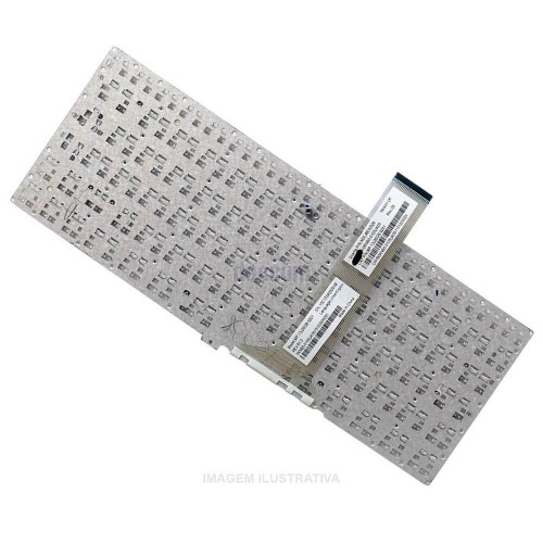 Teclado Para Notebook Asus Vivobook X102 X102B X102BA Branco