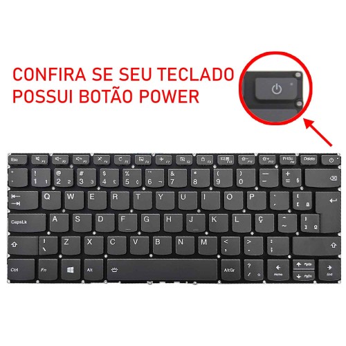 Teclado Para Notebook Lenovo Ideapad 320-14ast-80xu