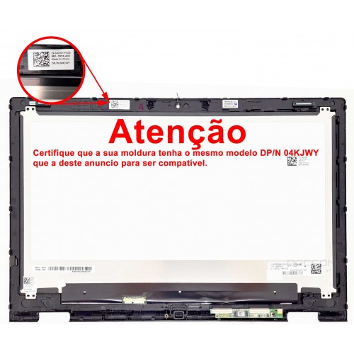 Tela Touchscreen Para Dell Inspiron 7359 P57G P57G002 FHD