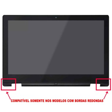 Tela Touch Screen Bezel Para Dell Inspiron 13 7352 7353 