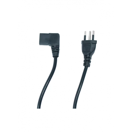 Cabo de Força Tripolar 1.5m Conector 90° Graus 10A 250V - TC0345 Teccon