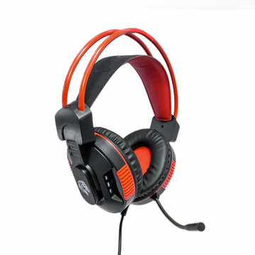 Headset Gamer com Microfone LED HAYOM 2x P2 e USB HF2207