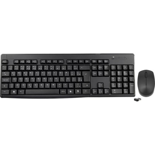 KIT Teclado e Mouse sem fio Ka-s329+ma-a733 Preto K-mex